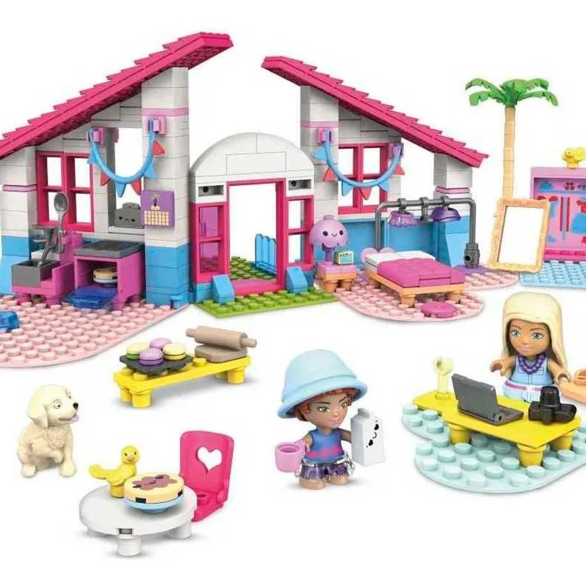 BARBIE - Casa Malibú Barbie juego de bloques Mega construx