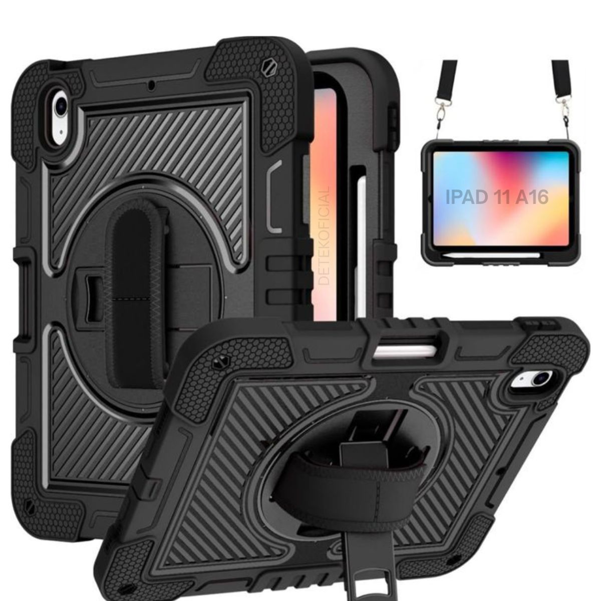 GENERICO - Funda Antigolpes Armadura Para iPad 11 A16 2025