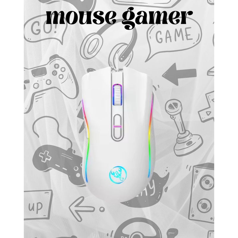GENERICO - Mouse Gamer Tmice A869 Rgb - Ergonomía Y Precisión Pro