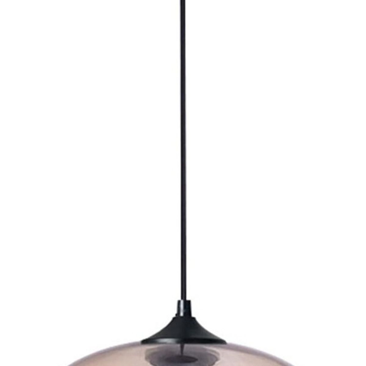 HOME NEAT - Lámpara Colgante de Vidrio 28 cm Vintage - Amber.