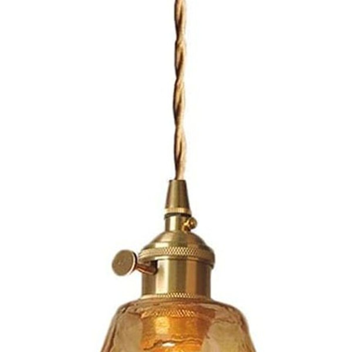 HOME NEAT - Lámpara de Techo Vintage Colgante 15 cm Vidrio