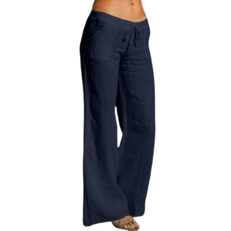 BLWOENS - Pantalones largos para  mujer - Azul
