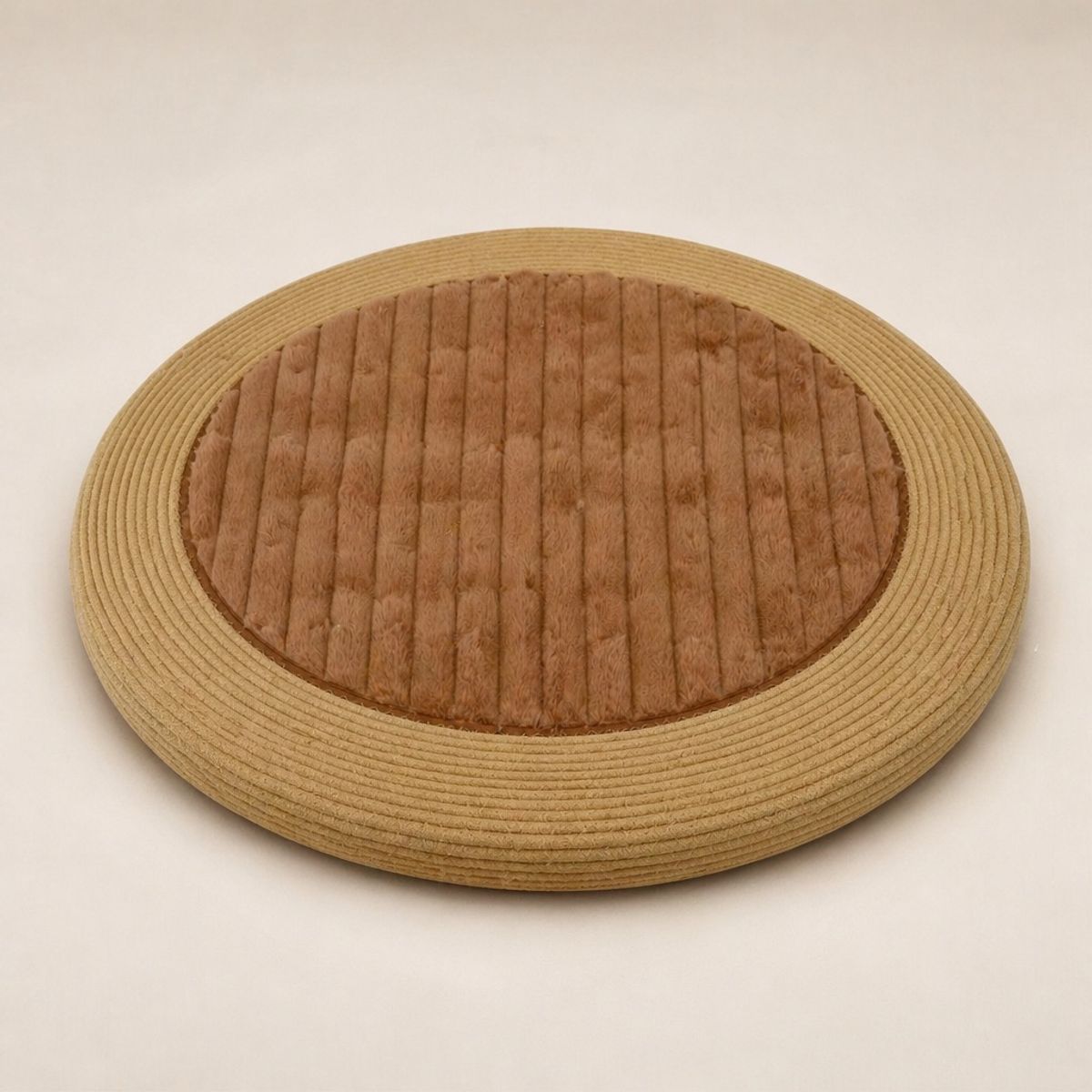 HOMESTAR - Alfombra redonda café 80 cm