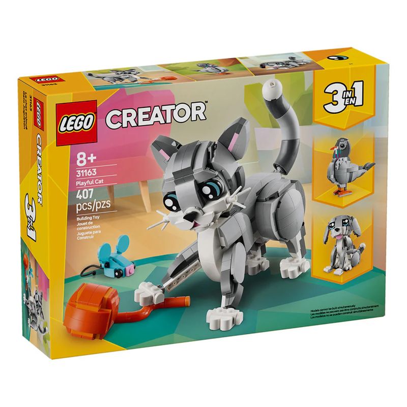 LEGO - Lego Creator Gato Juguetón 31163