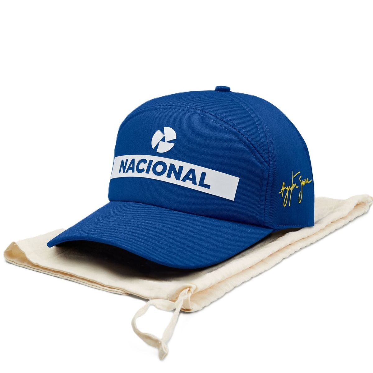 FORMULA 1 - Gorro Jockey Oficial Nacional Ayrton Senna Re-Edición Años 90′