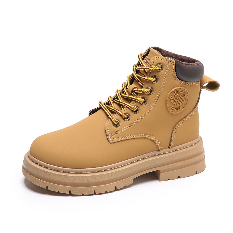 BLWOENS - Zapatos BOTAS cortas de invierno para mujeres - Marrón