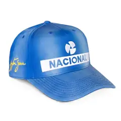 FORMULA 1 - Gorro Jockey Oficial Nacional Ayrton Senna Retro Edition 1984