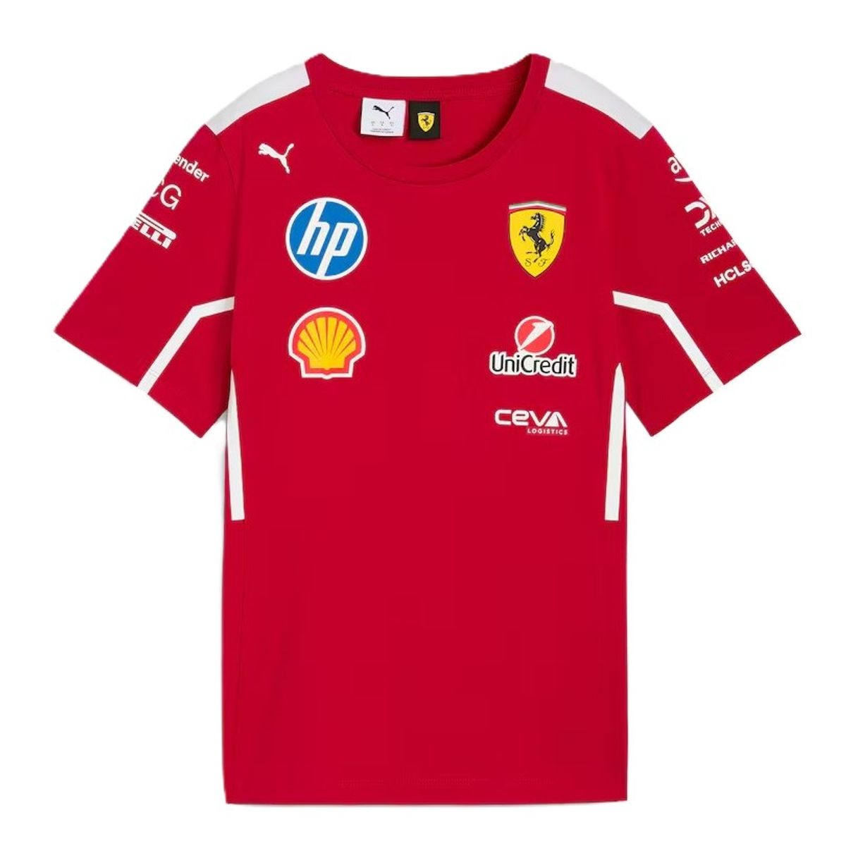 FERRARI - Polera Formula 1 Scuderia Ferrari Hp Diseño Oficial 2025