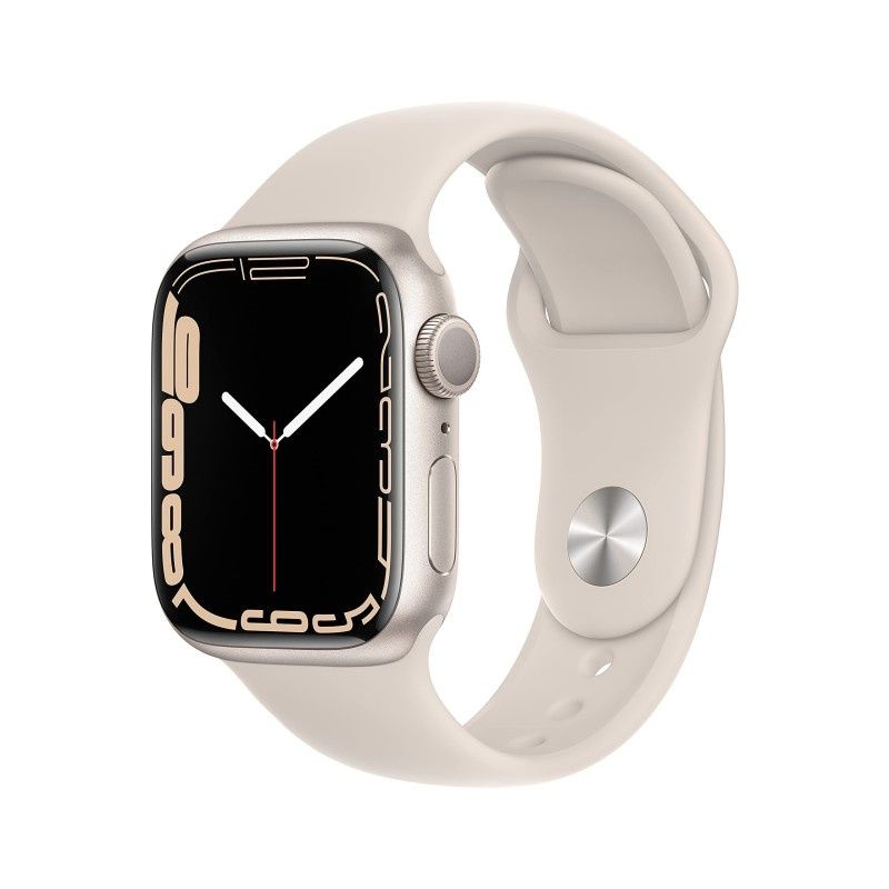 APPLE - Apple Watch Series 7 GPS 41mm-Starlight Reacondicionado