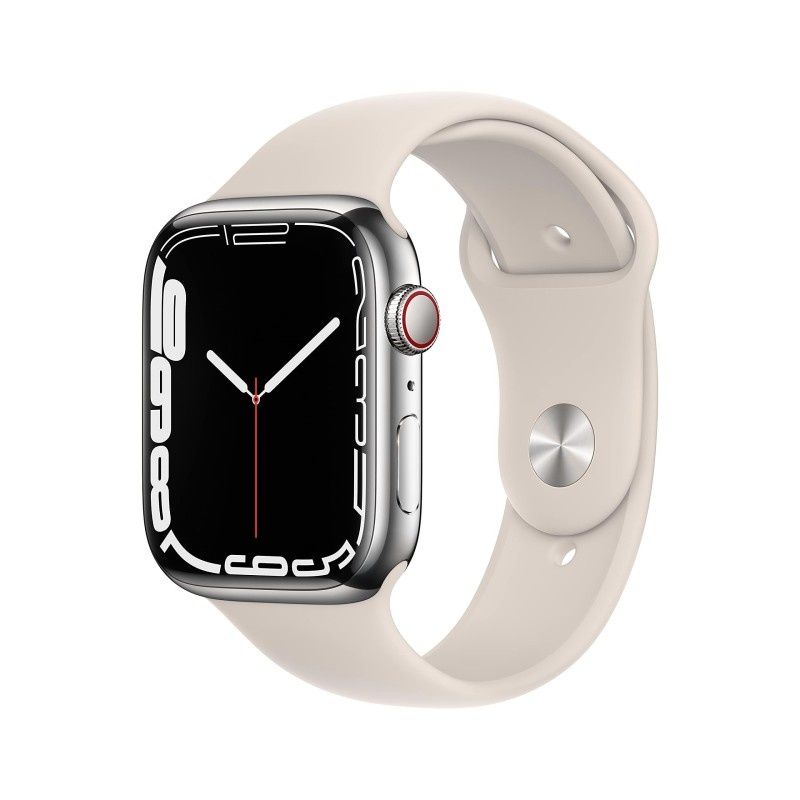 APPLE - Apple Watch Series 7 GPS + Cellular 45mm-Silver Reacondicionado