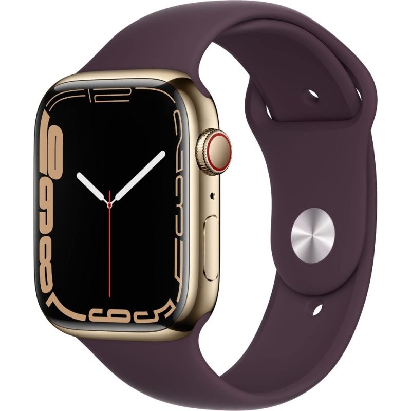APPLE - Apple Watch Series 7 GPS + Cellular 45mm-Gold Stainless Steel Cas Reacondicionado