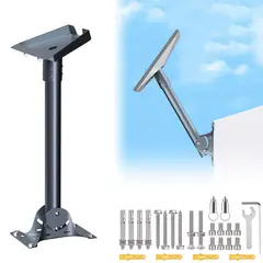 DANWEILE - Soporte Mástil Para Antena Starlink V4 + Kit Instalación.