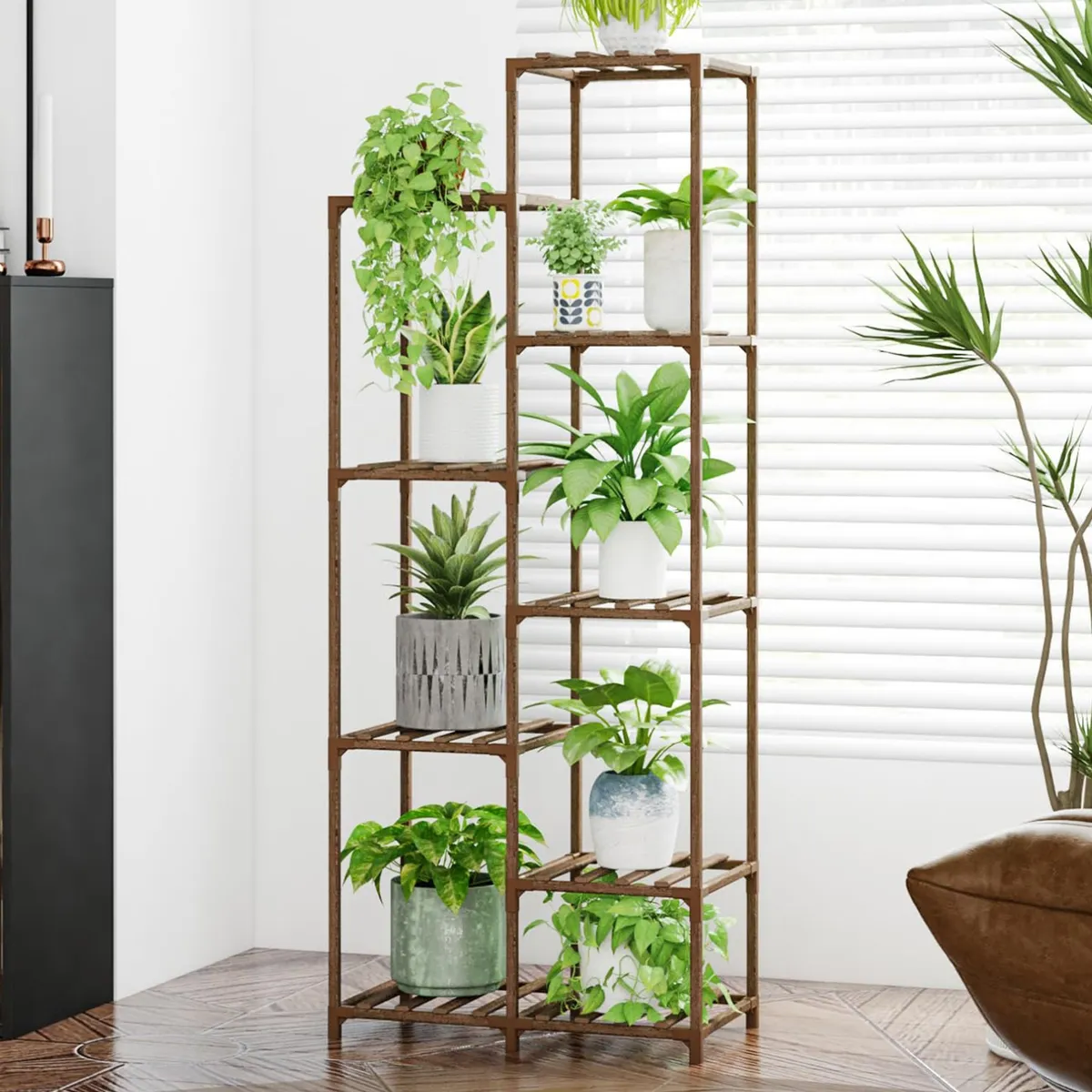 CRUSEC - Estante Para Macetas Soporte De Plantas Huerto Decorativo…