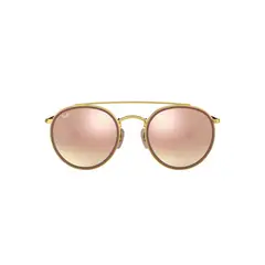 RAY BAN - Lentes de Sol RB3647N Round Metal Legend Dorado Rosado