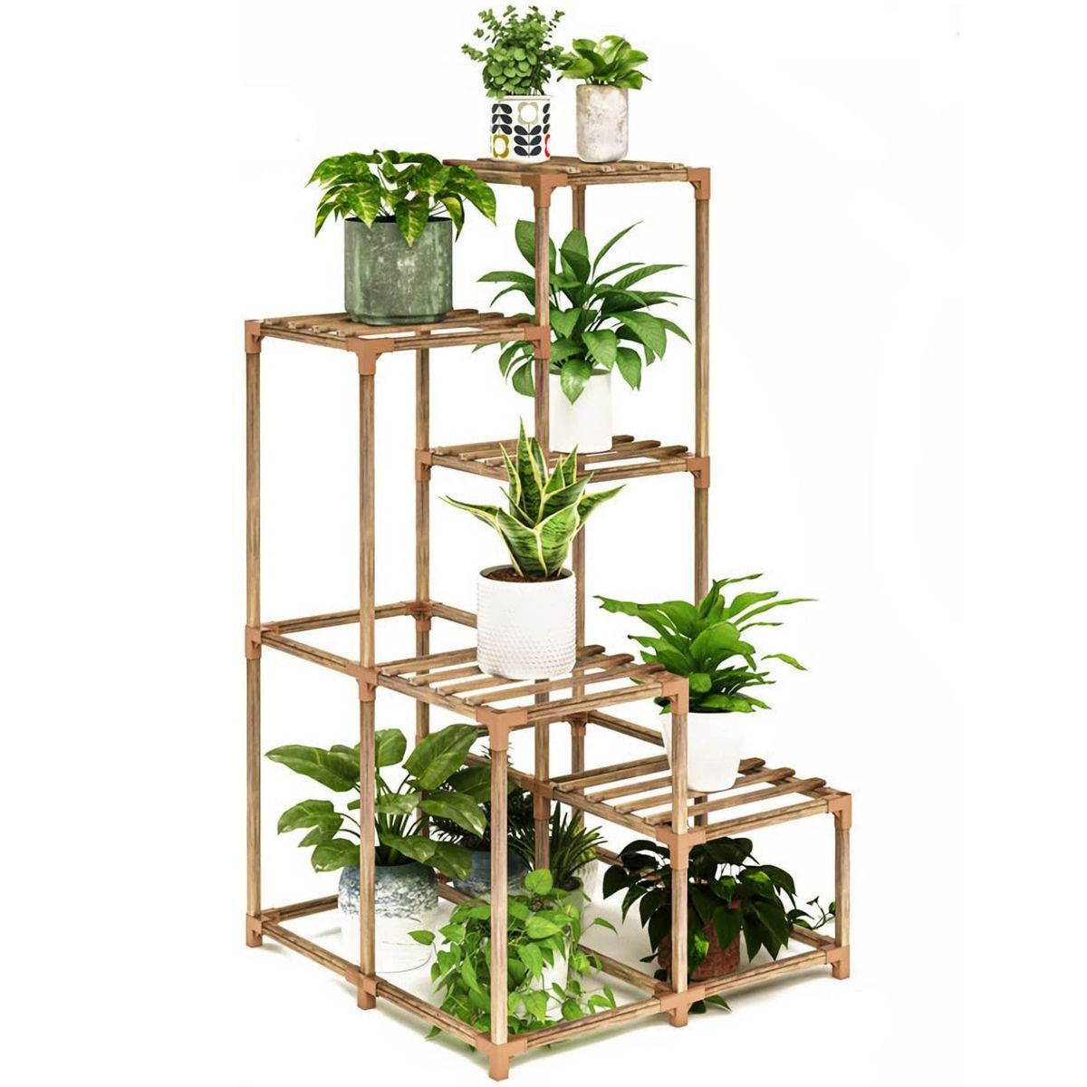 CRUSEC - Estante Para Macetas Soporte De Plantas Huerto Decorativo