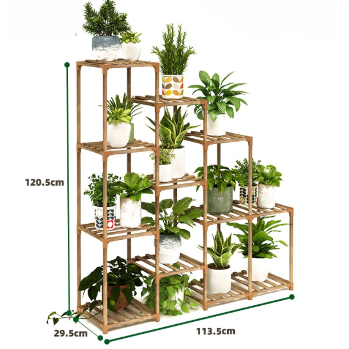 CRUSEC - Estante Para Macetas Soporte De Plantas Huerto Decorativo…