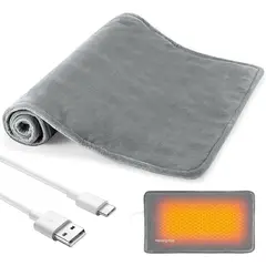 MOVI - Manta térmica eléctrica USB alivio muscular 30x50 cm