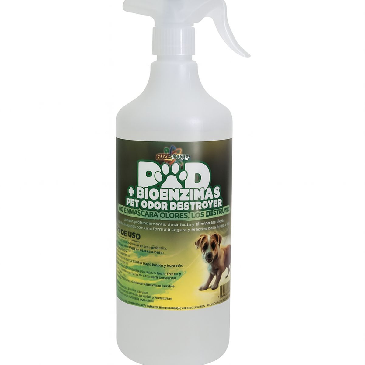 FUZE CLEAN - Destructor de Olores de Mascotas ENZIMATICO 1 Litro
