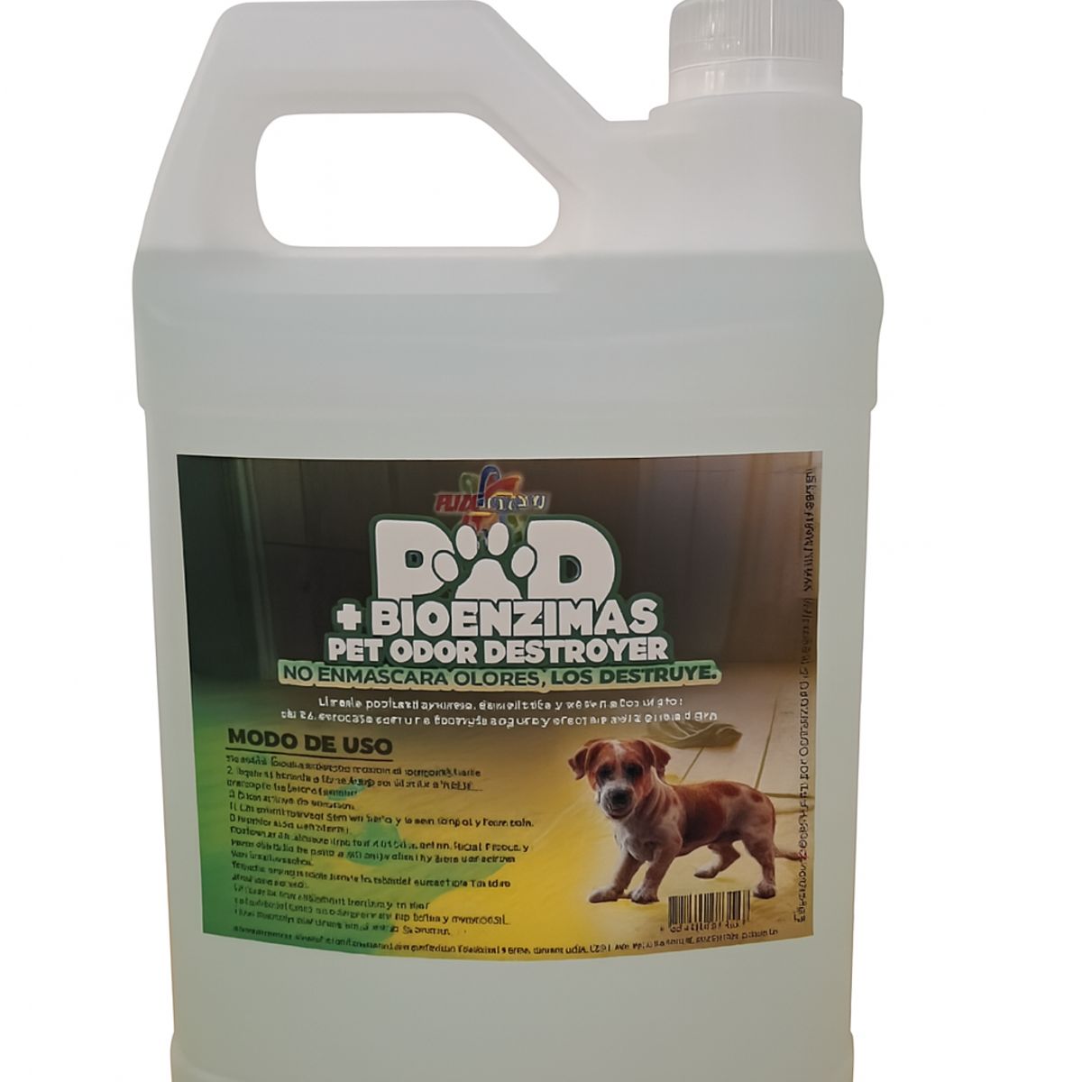 FUZE CLEAN - Eliminador de Olores de Mascotas ENZIMATICO 3.7 LTS