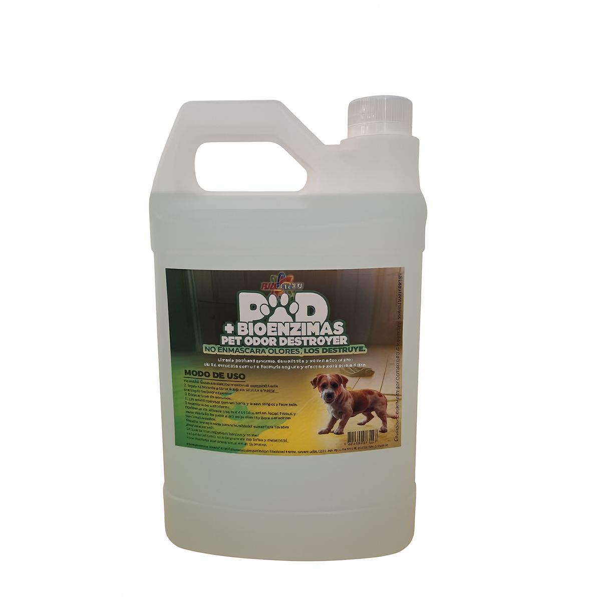 FUZE CLEAN - Eliminador de Olores de Mascotas ENZIMATICO 3.7 LTS