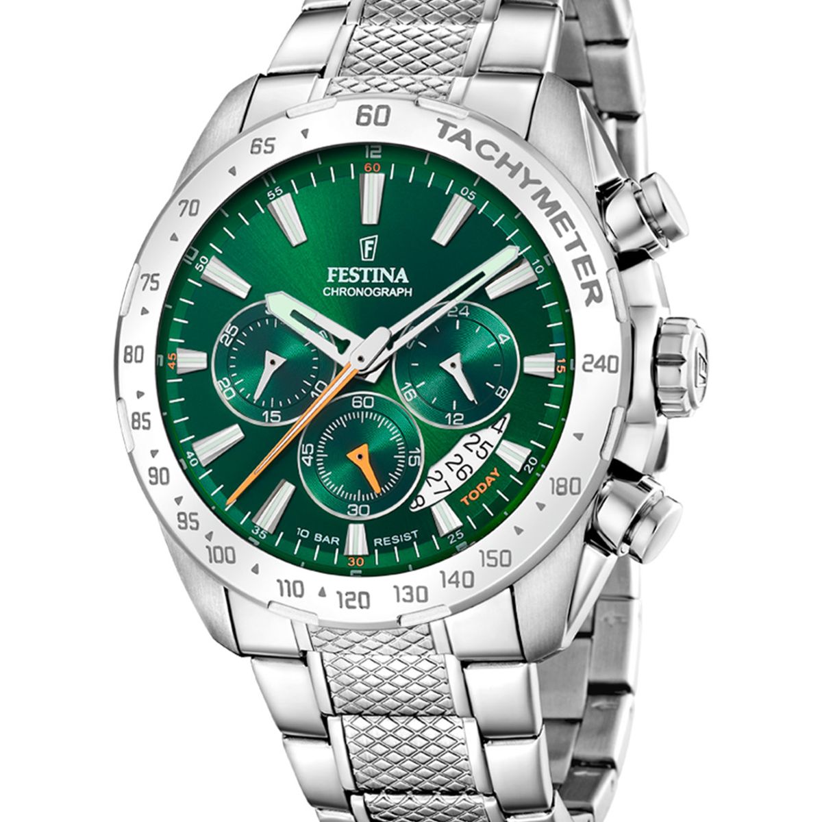 FESTINA - Reloj F20668/3 Festina Verde Hombre Timeless Chronograph