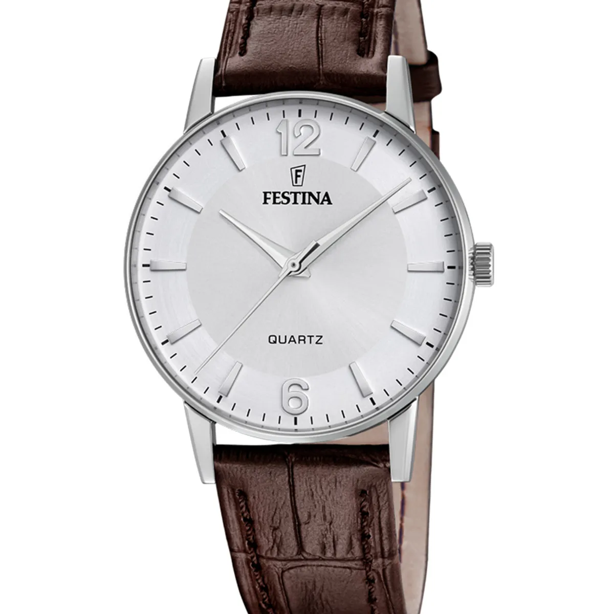 FESTINA - Reloj F20690/2 Festina Blanco Hombre Correa Clasico