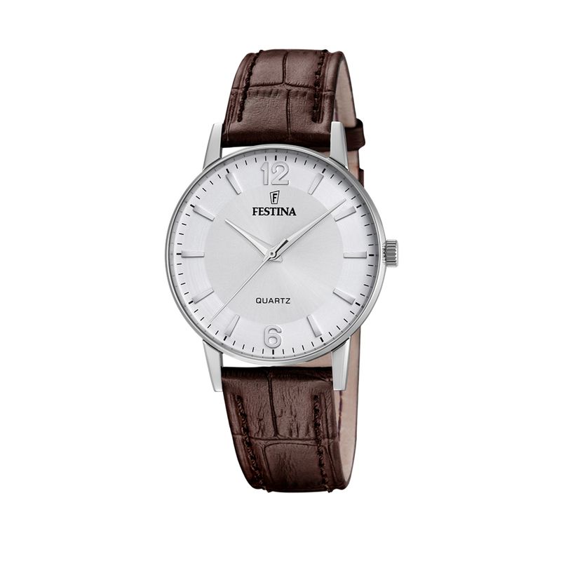 FESTINA - Reloj F20690/2 Festina Blanco Hombre Correa Clasico