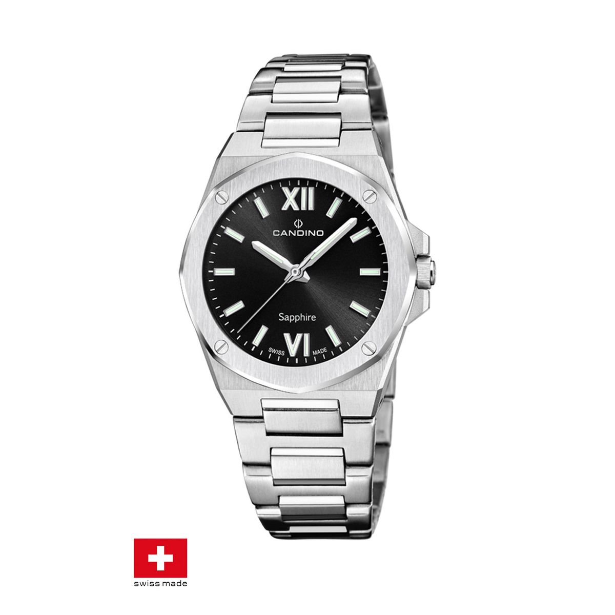 CANDINO - Reloj C4775/5 Candino Swiss Negro Mujer Newness