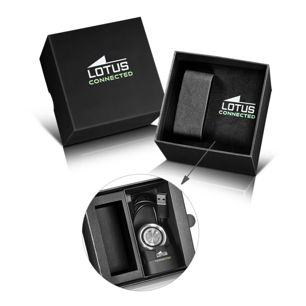 LOTUS - Reloj 20000/1 Lotus Negro Hombre Hybrid