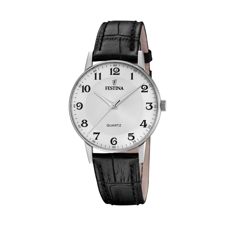 FESTINA - Reloj F20690/1 Festina Blanco Hombre Correa Clasico