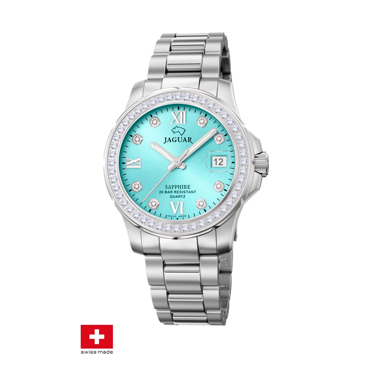 JAGUAR - Reloj J892/6 Jaguar Celeste Mujer Executive