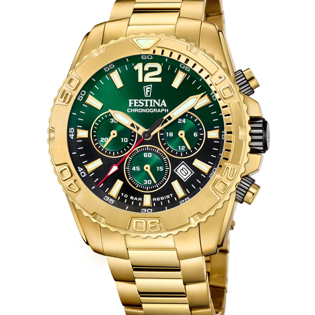 FESTINA - Reloj F20684/3 Festina Verde Hombre Timeless Chronograph