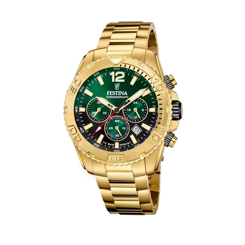 FESTINA - Reloj F20684/3 Festina Verde Hombre Timeless Chronograph