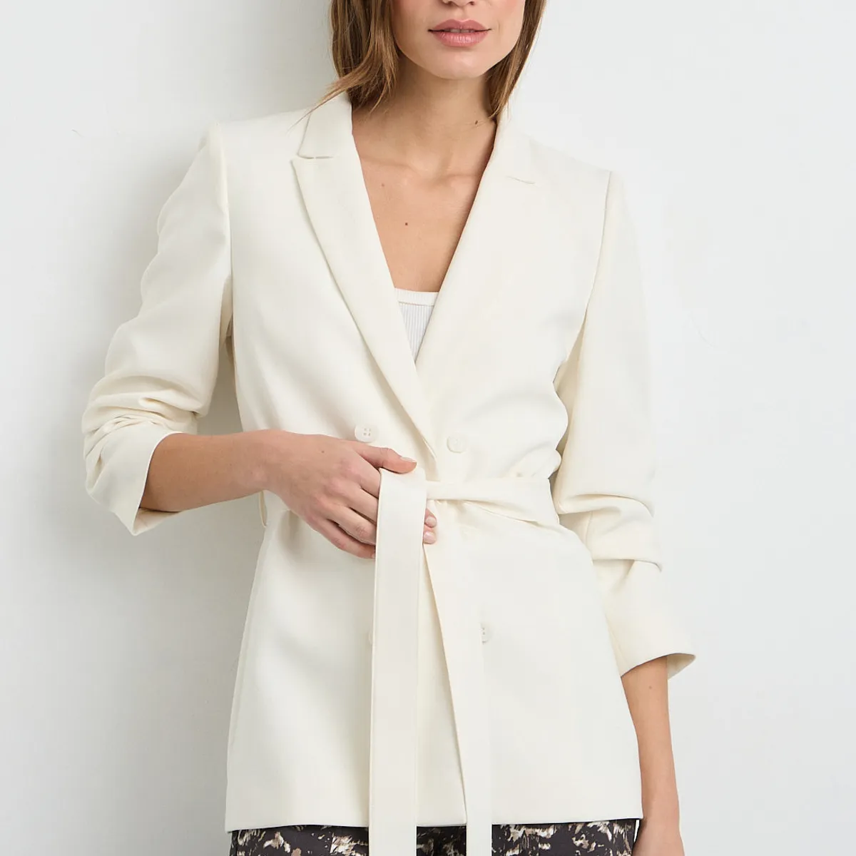 IO - Blazer Crudo Mujer Io