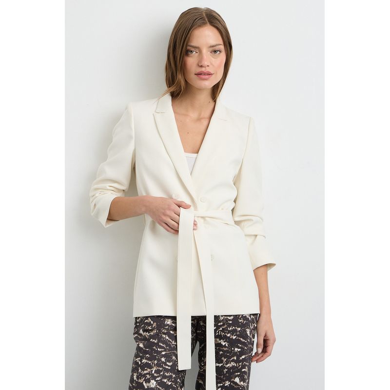 IO - Blazer Crudo Mujer Io