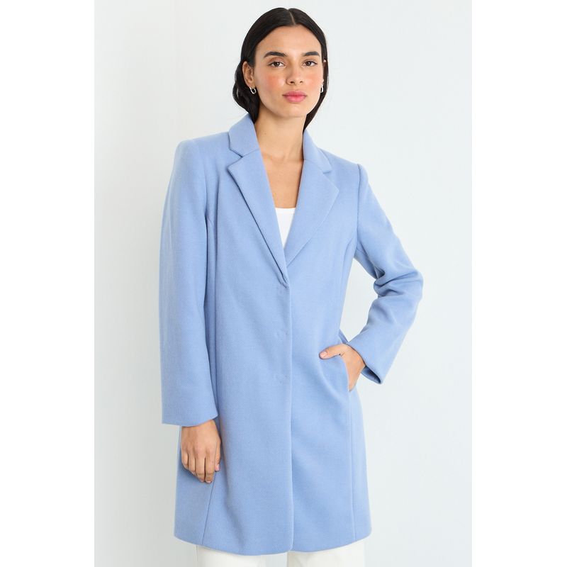 IO - Chaqueton Celeste Mujer Io