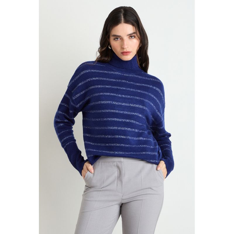 ASH - Sweater Azul Marino Mujer Ash