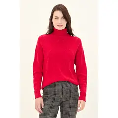 MA GRIFFE - Sweater Rojo Mujer Magriffe