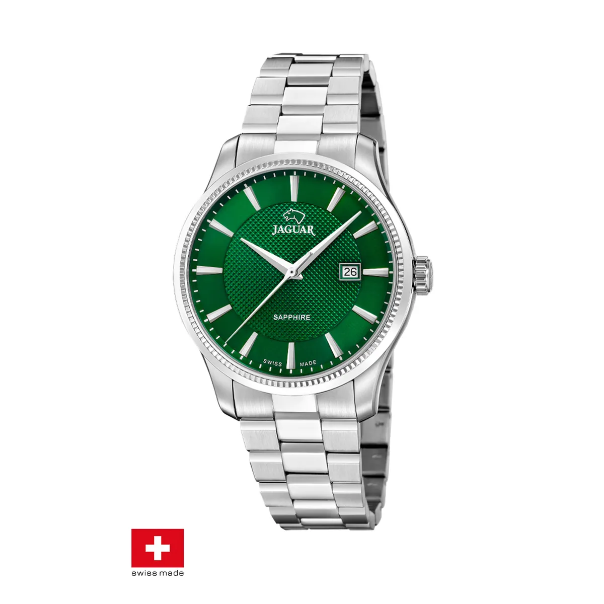 JAGUAR - Reloj J1041/4 Jaguar Swiss Verde Hombre Acamar (Ay-Kuh-Mar)