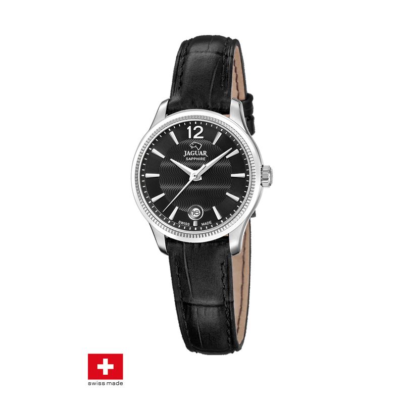 JAGUAR - Reloj J1046/4 Jaguar Swiss Negro Mujer Acamar (Ay-Kuh-Mar)