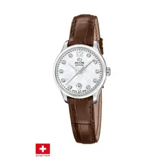 JAGUAR - Reloj J1046/2 Swiss Plata Mujer Acamar (Ay-Kuh-Mar)