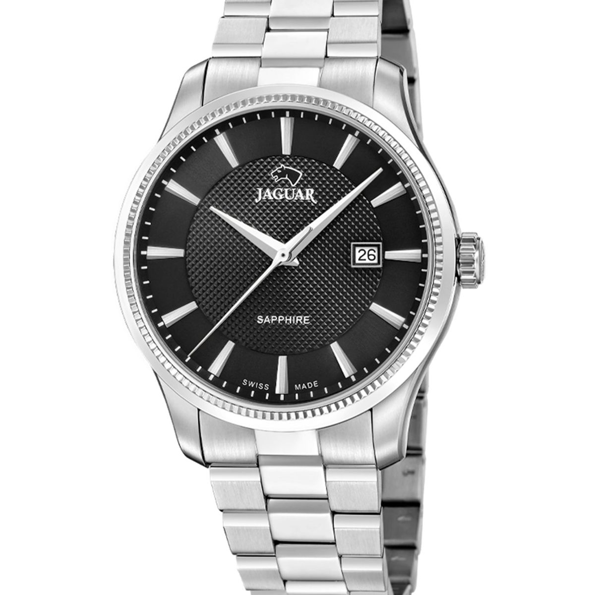JAGUAR - Reloj J1041/5 Jaguar Swiss Negro Hombre Acamar (Ay-Kuh-Mar)
