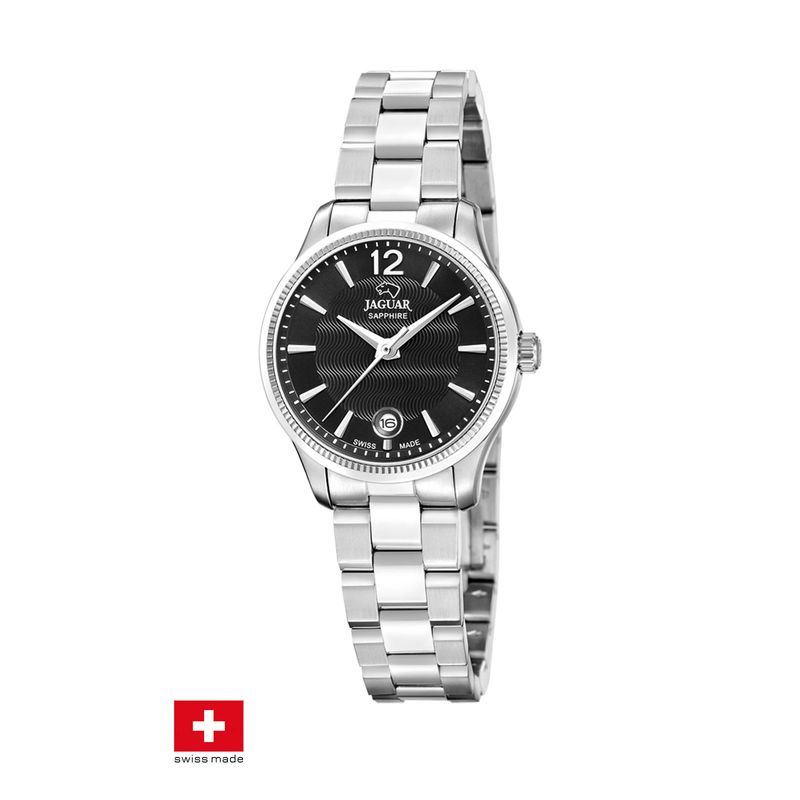 JAGUAR - Reloj J1045/4 Jaguar Swiss Negro Mujer Acamar (Ay-Kuh-Mar)