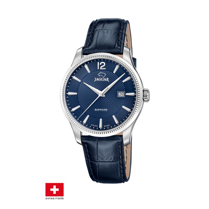 JAGUAR - Reloj J1042/3 Jaguar Swiss Azul Hombre Acamar (Ay-Kuh-Mar)