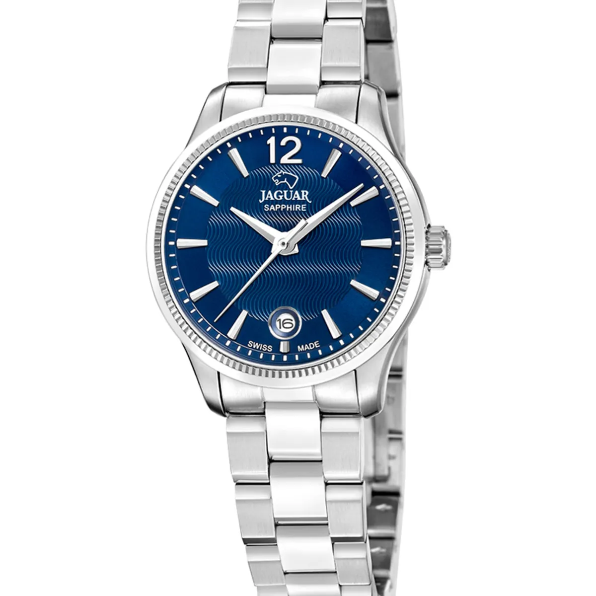 JAGUAR - Reloj J1045/3 Jaguar Swiss Azul Mujer Acamar (Ay-Kuh-Mar)