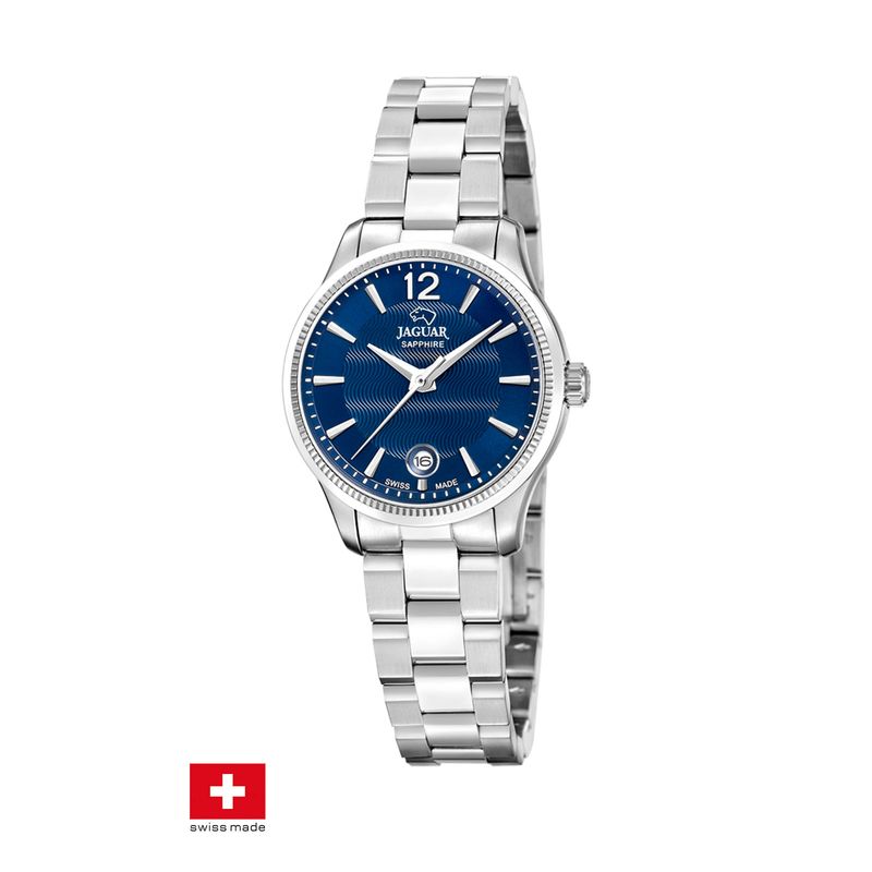 JAGUAR - Reloj J10453 Jaguar Swiss Azul Mujer Acamar Ay-Kuh-Mar