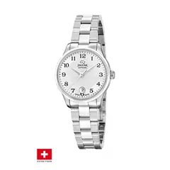 JAGUAR - Reloj J1045/1 Swiss Plateado Mujer Acamar (Ay-Kuh-Mar)