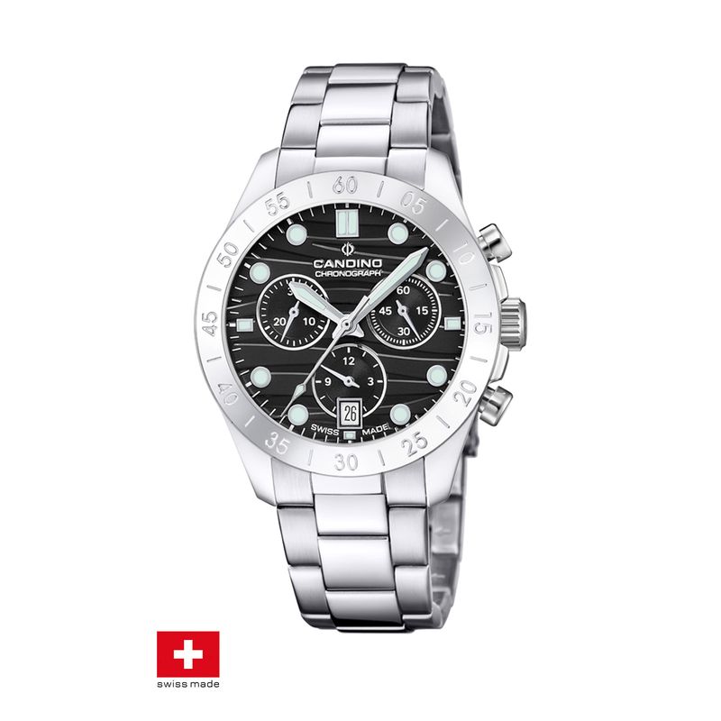 CANDINO - Reloj C4783/6 Candino Swiss Negro Mujer Gents Sport