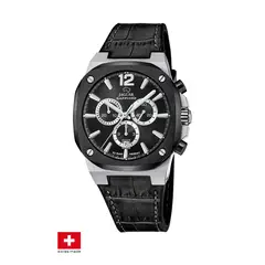 JAGUAR - Reloj J1026/4 Swiss Negro Hombre Rondcarre