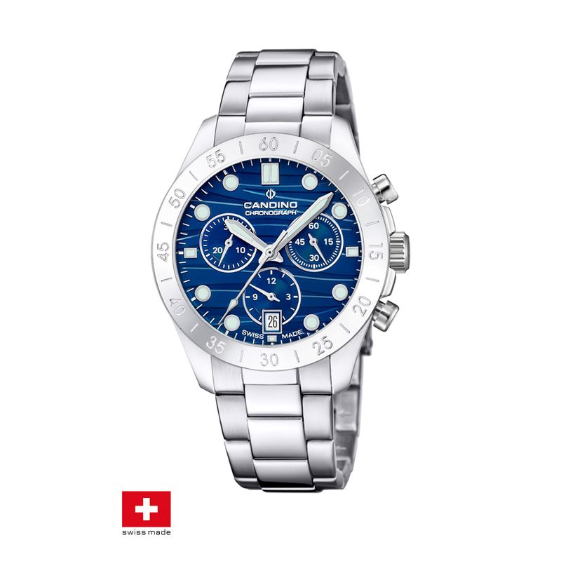CANDINO - Reloj C4783/5 Candino Swiss Azul Mujer Gents Sport